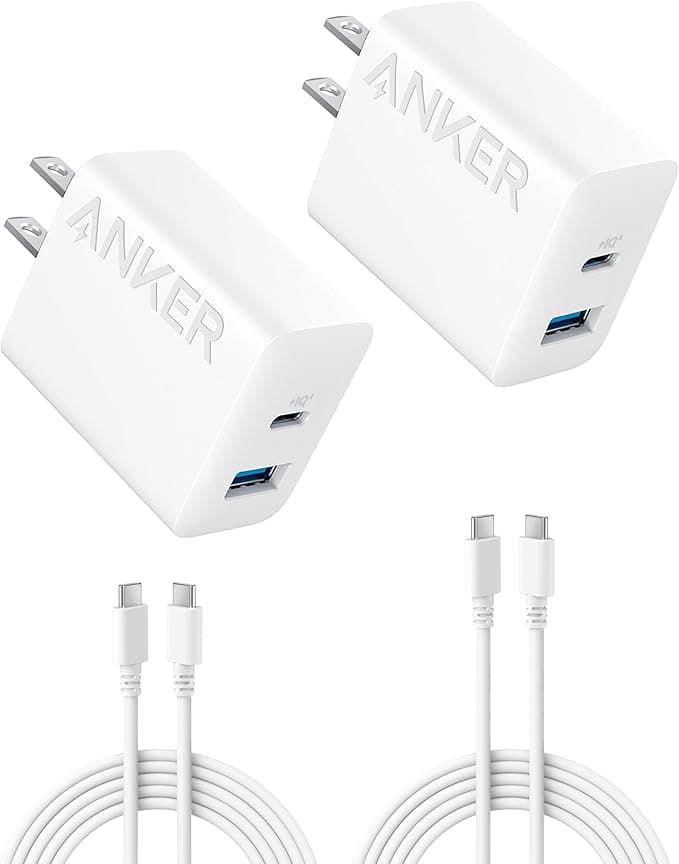 Anker 20W USB-C Charger 2-Pack